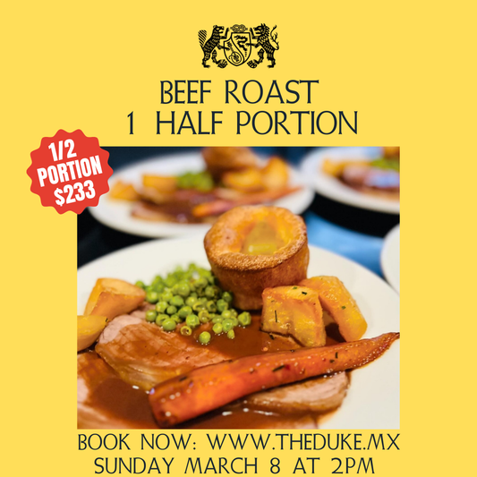 Roast Beef Dinner (HALF PORTION $233)